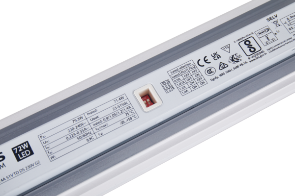 CRIUS DALI Dimbaar Armatuur 112° 45-60W 5000K