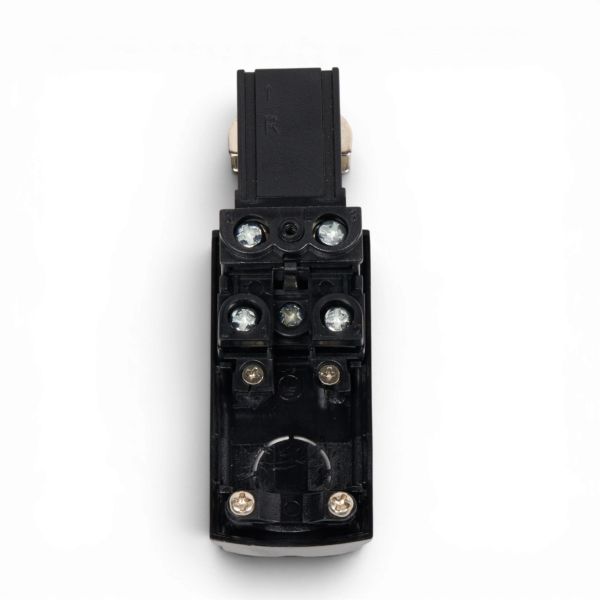 Invoerblok 3 fase track rail zwart -p