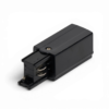 Invoerblok 3 fase track rail zwart -p
