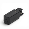 Invoerblok 3 fase track rail zwart -p