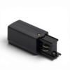 Invoerblok 3 fase track rail zwart -p
