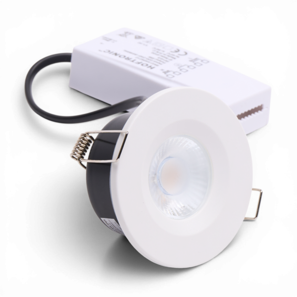 CRIUS_30180630_______T108 Ronde Spot 6W 2700k IP65 Wit inclusief driver Fase-dimmen