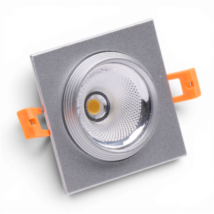 CRIUS_CR3038053_______T109 CRIUS Vierkant Spot 5W 3000k Aluminium inclusief driver Fase-dimmen