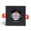 CRIUS_CR3041053________T113 15 CRIUS Vierkant Verstelbare Spot 5W 3000k Zwart inclusief driver Fase-dimmen