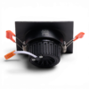CRIUS_CR3041053________T113 6 CRIUS Vierkant Verstelbare Spot 5W 3000k Zwart inclusief driver Fase-dimmen
