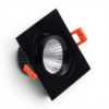CRIUS_CR3041053________T113 9 CRIUS Vierkant Verstelbare Spot 5W 3000k Zwart inclusief driver Fase-dimmen