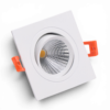 CRIUS_CR3042053_______U101 16 CRIUS Vierkant Verstelbare Spot 5W 3000k Wit inclusief driver Fase-dimmen
