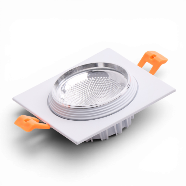 CRIUS_CR3043053_______U102 3 CRIUS Vierkant Spot 5W 3000k Wit inclusief driver Fase-dimmen