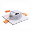 CRIUS_CR3043053_______U102 4 CRIUS Vierkant Spot 5W 3000k Wit inclusief driver Fase-dimmen