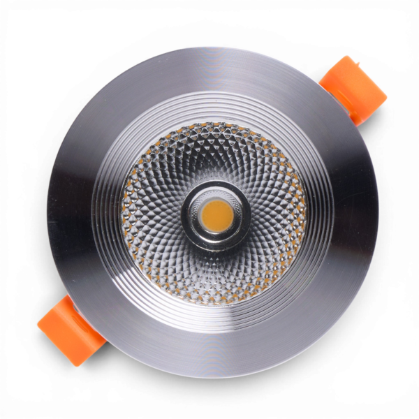 CRIUS_CR3045053________U104 2 6 CRIUS Ronde Spot 5W 3000k Aluminium inclusief driver Fase-dimmen