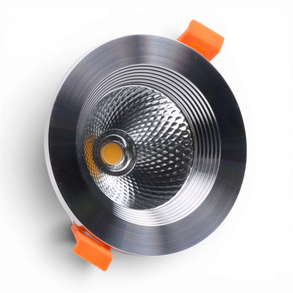 CRIUS_CR3045053________U104 CRIUS Ronde Spot 5W 3000k Aluminium inclusief driver Fase-dimmen