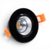 CRIUS_CR3048053_______U108 CRIUS Ronde Spot 5W 3000k Zwart Verstelbaar inclusief driver Fase-dimmen