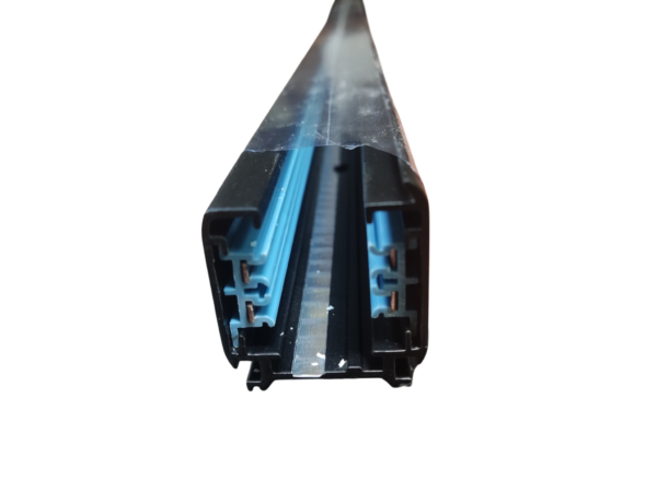 track rail 3 fase 2m zwart