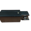 Invoerblok 3 fase track rail zwart -p