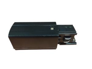 Invoerblok 3 fase track rail zwart -p