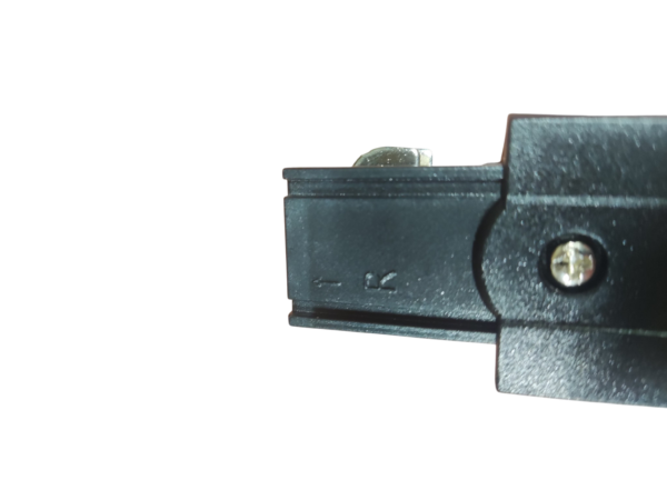 Invoerblok 3 fase track rail zwart -p