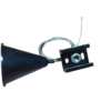 ophangset track rail zwart -p