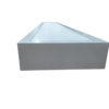 20×150 opbouw paneel inclusief frame zilver-p