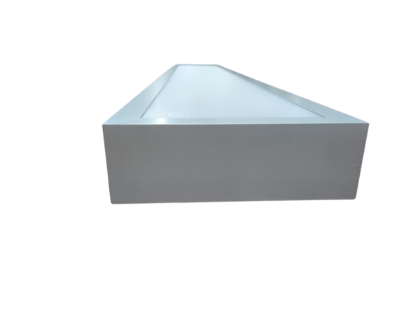 20×150 opbouw paneel inclusief frame zilver-p