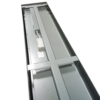 20×150 opbouw paneel inclusief frame zilver-p
