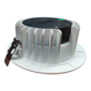 CRIUS downlight 12W 5000k met ingebouwde schemer en beweging sensor en geïntegreerde driver