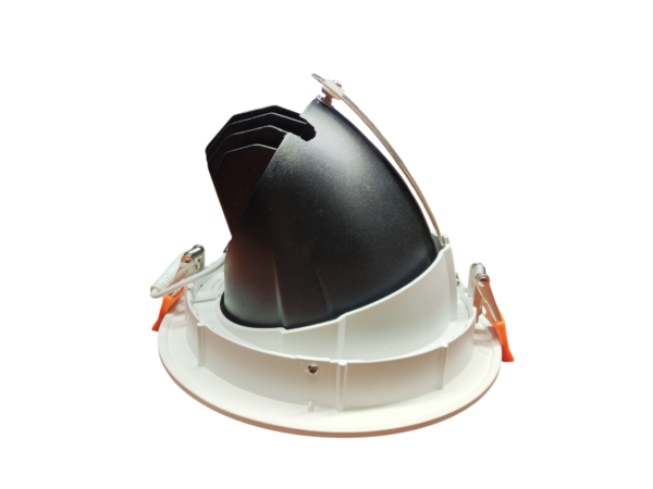 Kantelbare downlight 20W 3000k inclusief driver