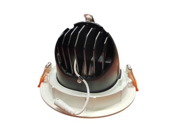 Kantelbare downlight 20W 3000k inclusief driver