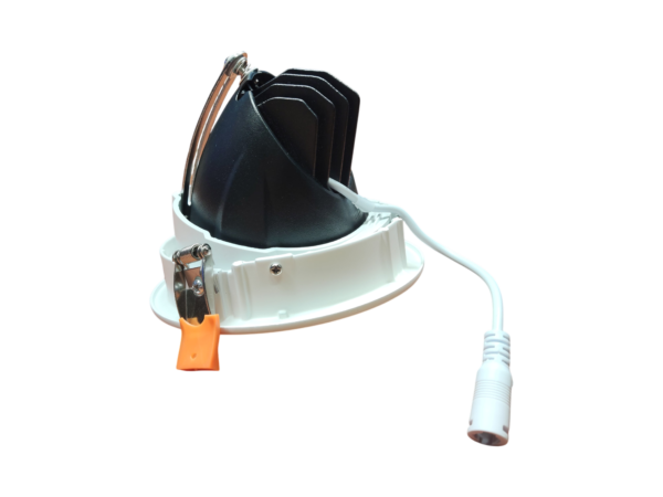 Kantelbare downlight 20W 3000k inclusief driver