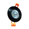 CRIUS Ronde Spot 5W 3000k Zwart inclusief driver Fase-dimmen