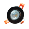 CRIUS Ronde Spot 5W 3000k Zwart inclusief driver Fase-dimmen