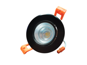 CRIUS Ronde Spot 5W 3000k Zwart inclusief driver Fase-dimmen