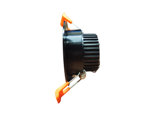CRIUS Ronde Spot 5W 3000k Zwart inclusief driver Fase-dimmen