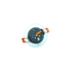 CRIUS Ronde Spot 5W 3000k Wit inclusief driver Fase-dimmen