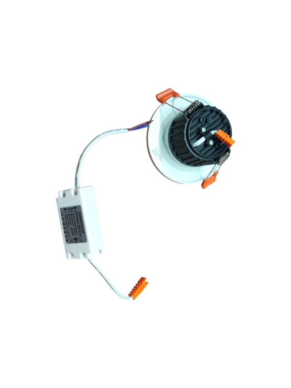 CRIUS Ronde Spot 5W 3000k Wit inclusief driver Fase-dimmen