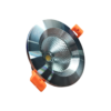 CRIUS Ronde Spot 5W 3000k Aluminium inclusief driver Fase-dimmen