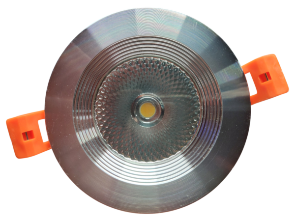CRIUS Ronde Spot 5W 3000k Aluminium inclusief driver Fase-dimmen