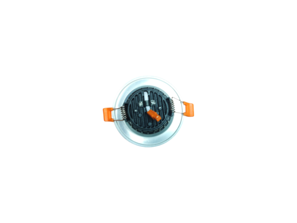 CRIUS Ronde Spot 5W 3000k Aluminium inclusief driver Fase-dimmen