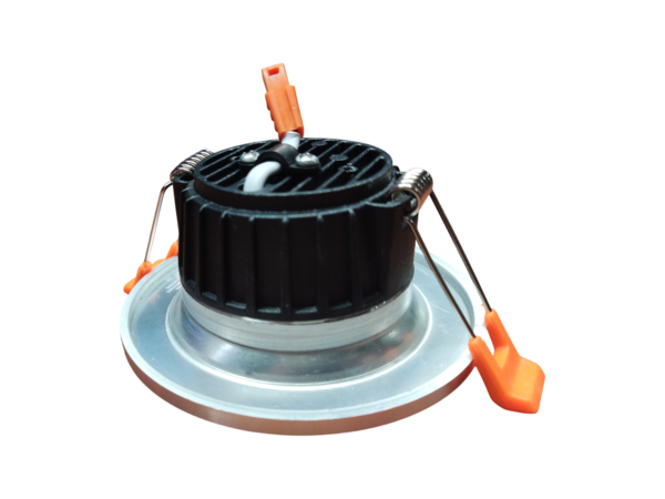 CRIUS Ronde Spot 5W 3000k Aluminium inclusief driver Fase-dimmen