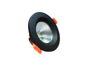 CRIUS Ronde Spot 5W 3000k Zwart inclusief driver Fase-dimmen
