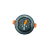 CRIUS Ronde Spot 5W 3000k Zwart inclusief driver Fase-dimmen