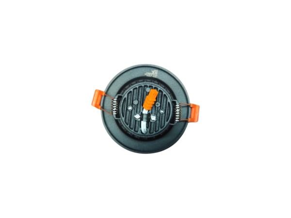 CRIUS Ronde Spot 5W 3000k Zwart inclusief driver Fase-dimmen