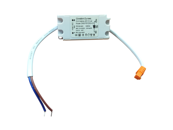 CRIUS Vierkant Spot 5W 3000k Wit inclusief driver Fase-dimmen