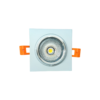 CRIUS Vierkant Spot 5W 3000k Wit inclusief driver Fase-dimmen