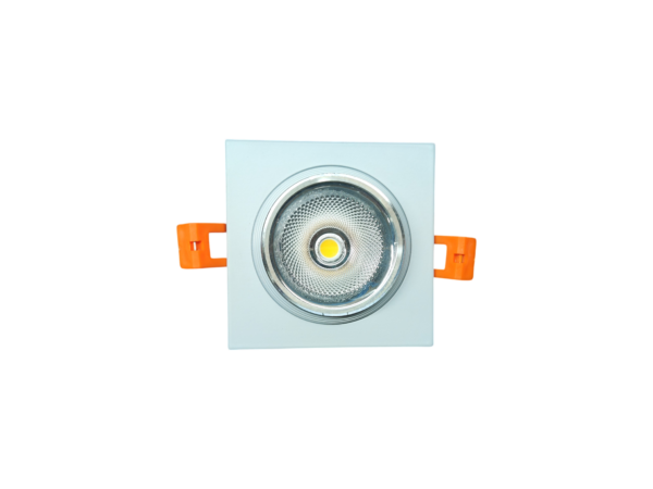 CRIUS Vierkant Spot 5W 3000k Wit inclusief driver Fase-dimmen
