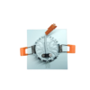 CRIUS Vierkant Spot 5W 3000k Wit inclusief driver Fase-dimmen