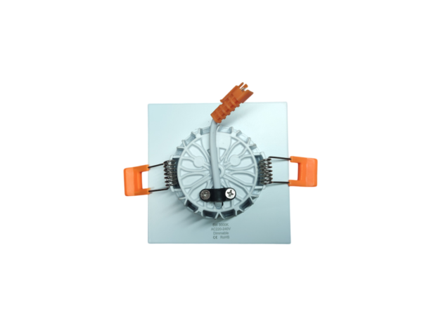 CRIUS Vierkant Spot 5W 3000k Wit inclusief driver Fase-dimmen