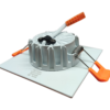 CRIUS Vierkant Spot 5W 3000k Wit inclusief driver Fase-dimmen