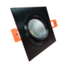 CRIUS Vierkant Verstelbare Spot 5W 3000k Zwart inclusief driver Fase-dimmen