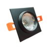 CRIUS Vierkant Spot 5W 3000k Zwart inclusief driver Fase-dimmen