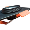 CRIUS Vierkant Spot 5W 3000k Zwart inclusief driver Fase-dimmen
